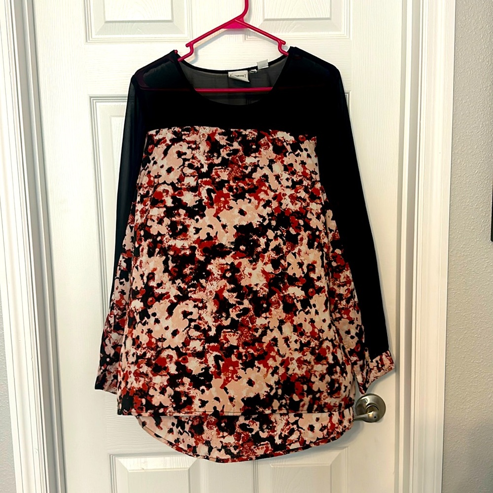 Floral Long Sleeve Blouse